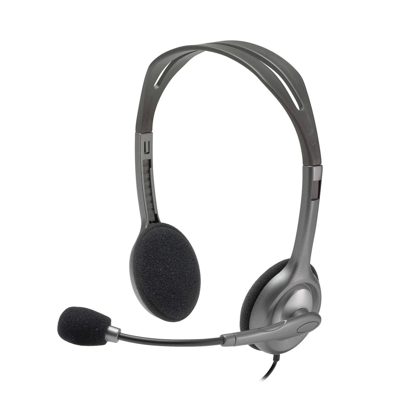 Logitech Wired Headphone H110 Double Pin view 2
